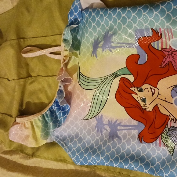 Girls Disney The Little Mermaid Swimsuit - Picture 3 of 5